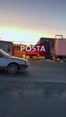 Choque entre Ruta 604 y camioneta deja 15 heridos