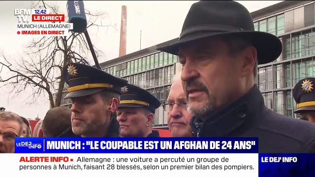 Foule percutée par une voiture à Munich: Il s'agit très vraisemblablement d'une attaque , indique le ministre-président de Bavière