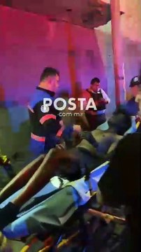 Incendio en edificio moviliza a rescatistas en Monterrey