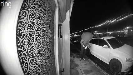 Wisbech thief caught on Ring Doorbell cam