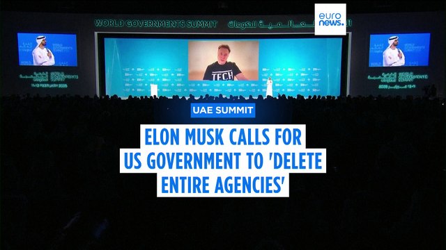 Elon Musk calls for US to 'delete entire agencies' from federal government