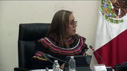 Inconclusa comparecencia de María Eréndira Cruz Villegas, candidata a ministra