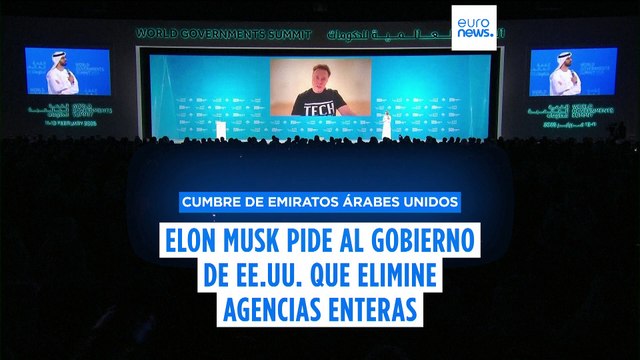 Elon Musk pide a Estados Unidos eliminar agencias enteras del Gobierno federal