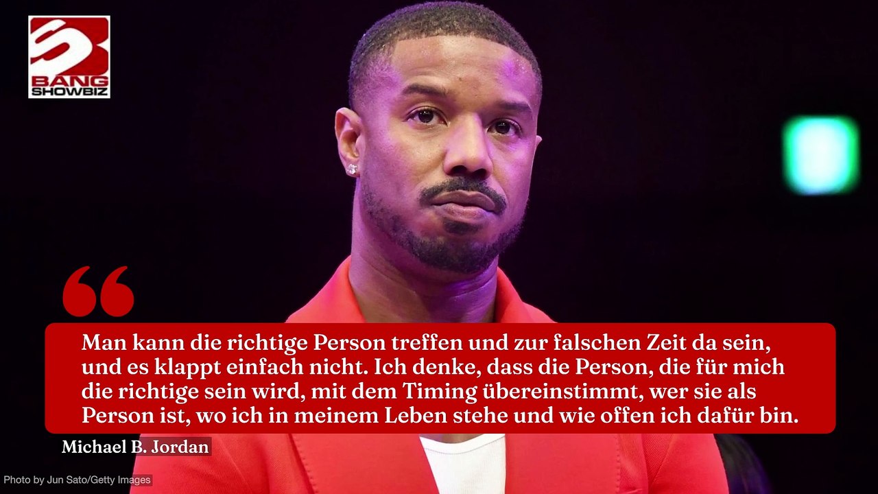 Michael B. Jordan: Seine Karriere kommt vor der Liebe