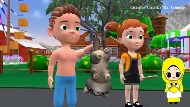 ठंड मे बिल्ली का नहाना _ Chintu Billi Aur Mumy cartoon _ pagal beta _ comedy video_ cs bisht vines