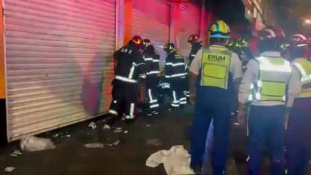 Nuevo incendio en el Centro Histórico pone en alerta a bomberos y rescatistas