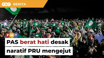 PAS berat hati untuk mendesak naratif PRU mengejut, kata pemimpin