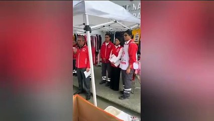 En Toluca la Cruz Roja Te Abriga, pide apoyo para ayudar