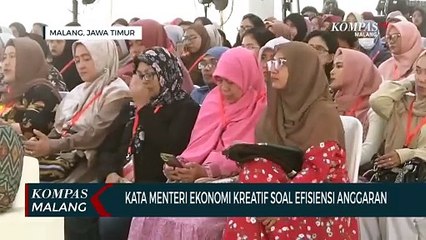 Ini Kata Menteri Ekonomi Kreatif soal Efisiensi Anggaran