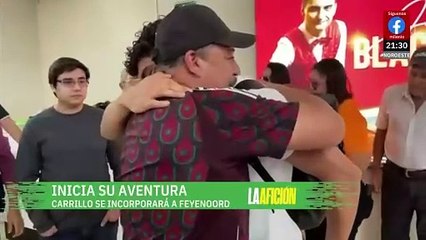 Stephano Carrillo ya fue registrado con Feyenoord