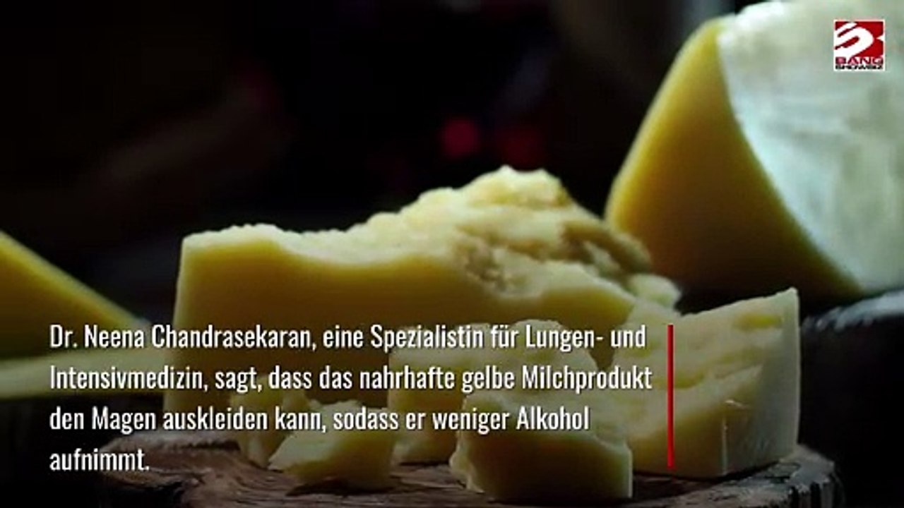 Käse essen kann Kater verhindern