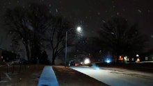 Snow night 🌃🌨️