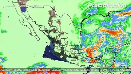 Esperan lluvia ligera para este domingo en la capital del país