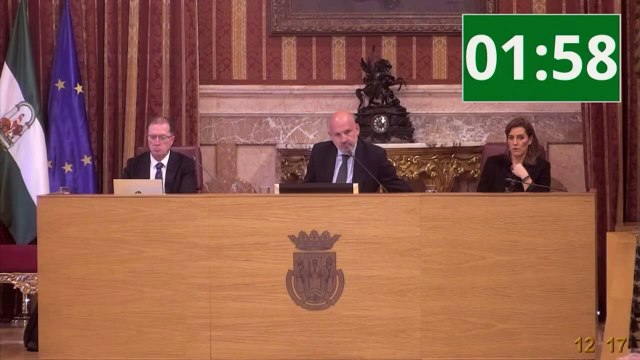 La oposición abandona el pleno en el Ayuntamiento de Sevilla al retirar el PP la palabra a Podemos por criticar a Vox