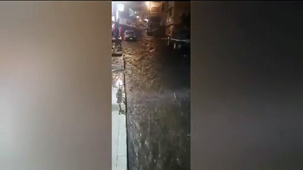 VIDEO: Cae tanque de agua, hay ocho personas lesionadas en Chimalhuacán
