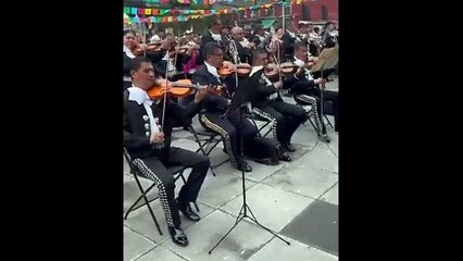 Mariachis celebran el Día del Músico y van a la Basílica a dar gracias