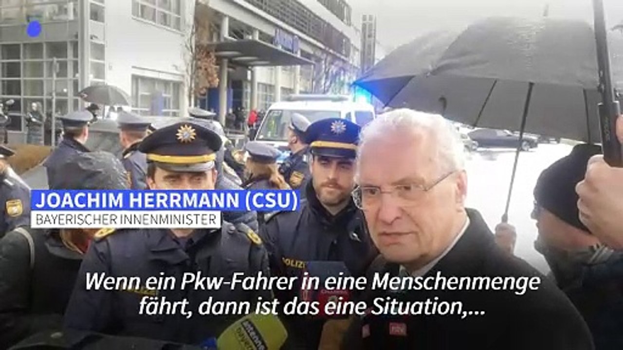 Joachim Herrmann: Täter war schon durch Ladendiebstähle aufgefallen