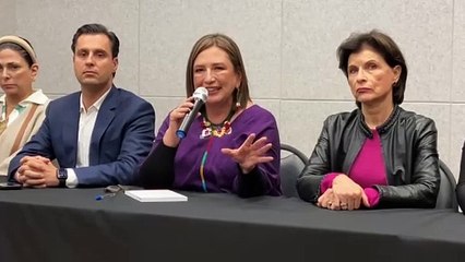 Estoy lista para competir contra quien sea candidato de MC: Xóchitl Gálvez