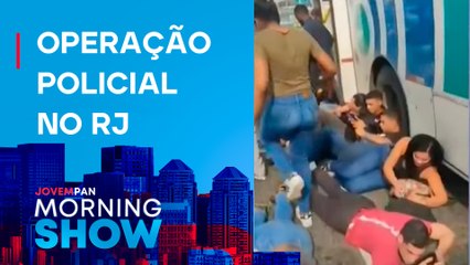 Pessoas se jogam no chão durante TIROTEIO INTENSO no Rio de Janeiro; bancada DEBATE
