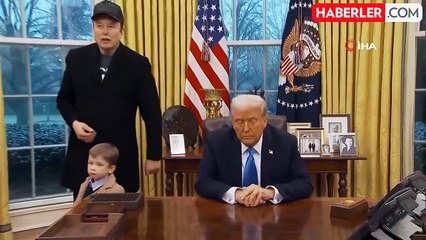 Elon Musk'ın oğlundan Trump'a: Sen başkan değilsin, çeneni kapat