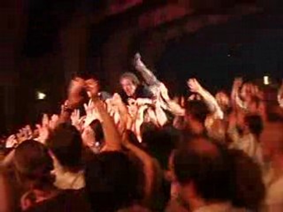 Cali dans la foule aux Francomanias de Bulle