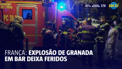 Explosão de granada em bar no sudeste da França deixa uma dúzia de feridos