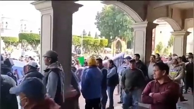 VIDEO: Bloquean y paralizan circulación en la carretera México-Toluca en Lerma