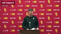 USC Trojans' Lincoln Riley Recognizes L.A. Wildfires