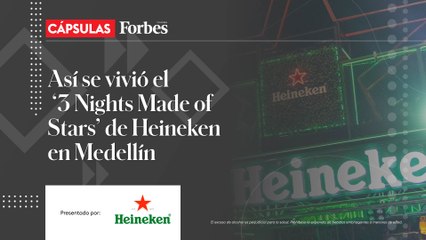 Con ‘3 Nights Made of Stars’, Heineken fortalece su presencia en Medellín