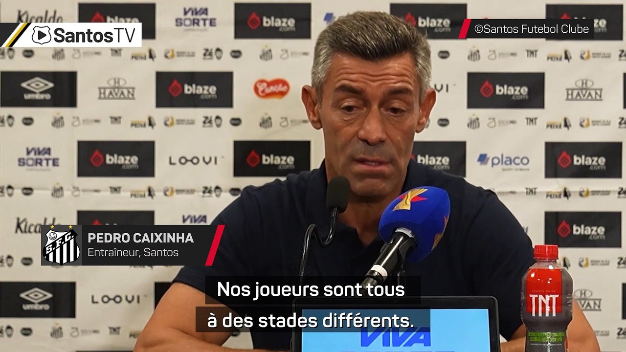 Santos - Caixinha : "Faire attention aux minutes données à Neymar"