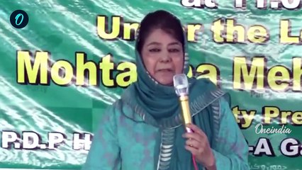 LoC Firing Update: पाकिस्तान और Indian Army मामले में Mehbooba Mufti का Modi पर वार| वनइंडिया हिंदी