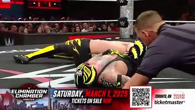 Rey Mysterio vs. Logan Paul – Elimination Chamber Qualifying Match: Raw, Feb. 10, 2025