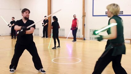 Light sabre combat academy