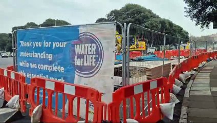 Southern Water work at Pembroke Road in Portsmouth