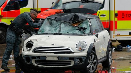 Autoattacke in München: Anhaltspunkt für extremistischen Hintergrund