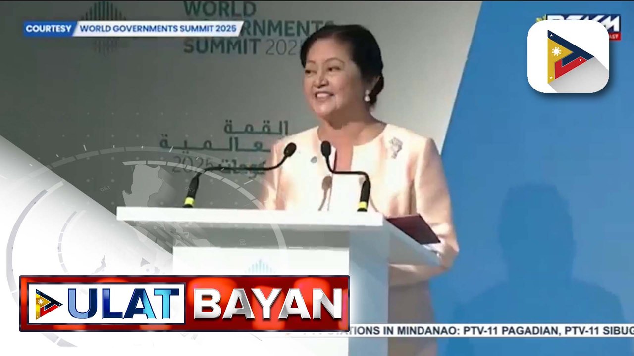 FL Liza Marcos, ibinida sa World Governments Summit 2025 sa Dubai ang mga tagumpay ng Marcos Jr. administration sa pangangalaga ng kalikasan at kalusugan