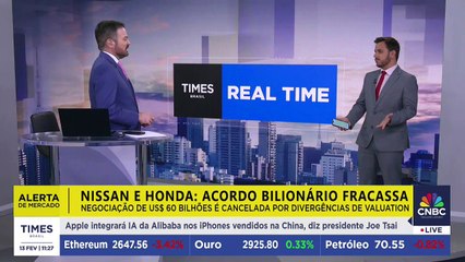 ALERTA DE MERCADO: acordo bilionário entre Nissan e Honda fracassa; Rodrigo Loureiro explica recuo