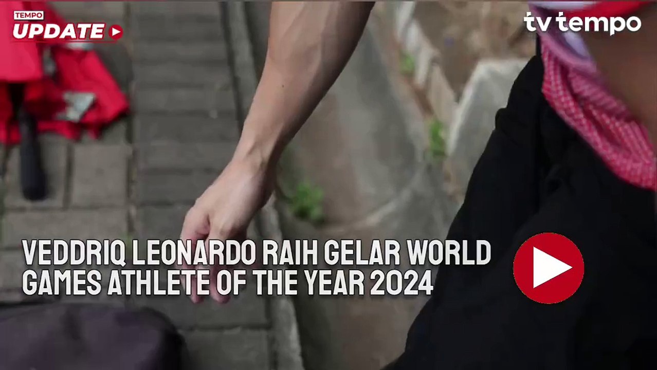 Veddriq Leonardo Raih Gelar World Games Athlete of The Year 2024