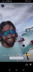 VIDEO: ¡No tuvo pudor! Maluma muestra su trasero en la playa