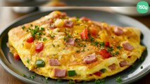 Omelette aux poivrons rapide