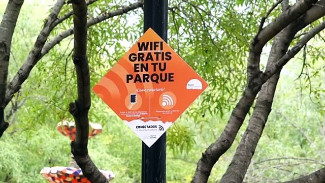 Lanza Jesús Nava programa WiFi gratis en tu parque en Santa Catarina