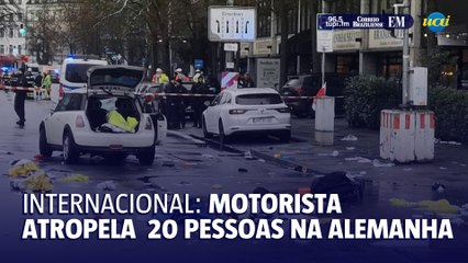 Carro avança contra multidão e deixa 20 feridos em Munique