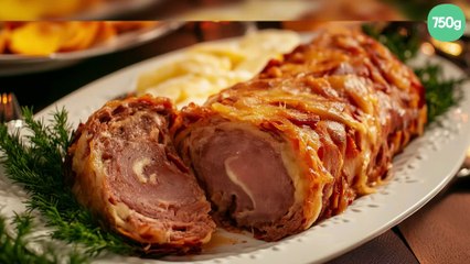 Roulade mixte bœuf-jambon-fromage