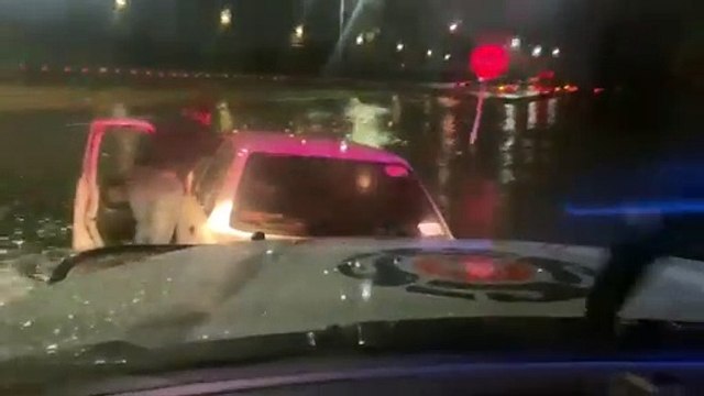 Lluvias intensas provocan cierres viales y encharcamientos