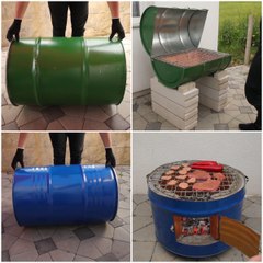 2 Great Ideas from cement and non iron barrels