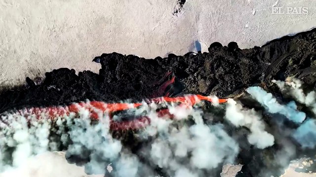 Las imágenes de la erupción del Etna grabadas con un dron