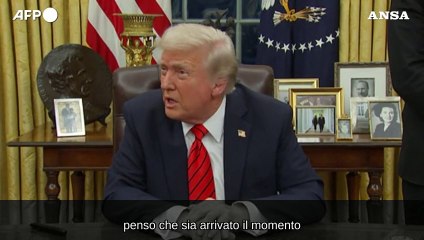 Trump, "tregua da annullare se Hamas non libera gli ostaggi"