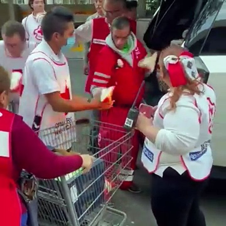 Instala Cruz Roja centro de acopio para ayudar a damnificados de Otis