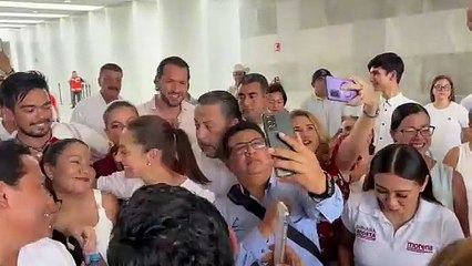 Llega Claudia Sheinbaum a Cancún; firmará Acuerdo de Unidad