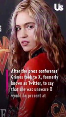 Grimes Not Happy Elon Musk Brought Their Young Son to the Oval Office